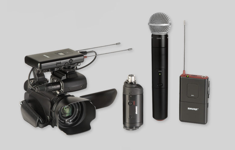Nueva serie inalámbrica portátil Shure FP