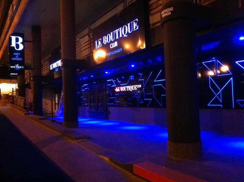 Fachada Le Boutique Club